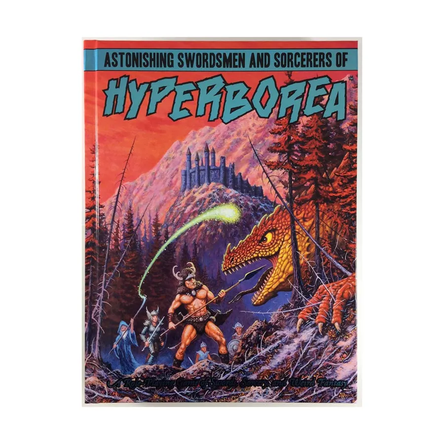 

Astonishing Swordsmen and Sorcerers of Hyperborea (2nd Edition, Limited Edition Foil Cover), Astonishing Swordsmen & Sorcerers of Hyperborea, твердый переплет