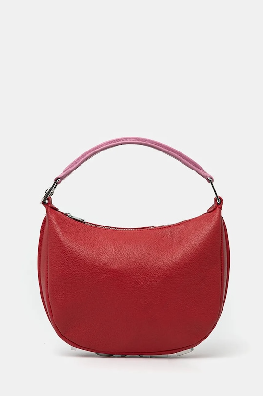 

Кожаная сумка Spaccanapoli Silvian Heach, красный