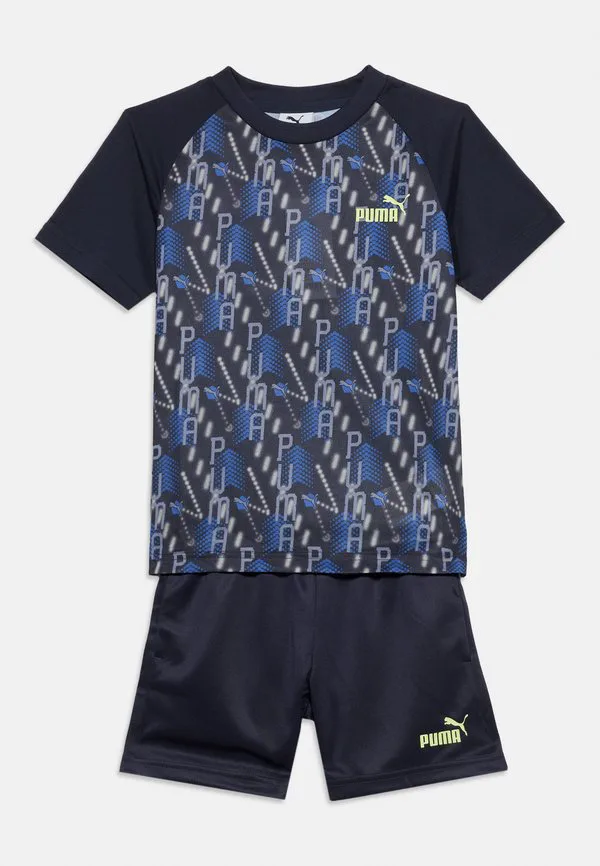 Футболка унисекс с принтом Puma, New Navy — фото 3