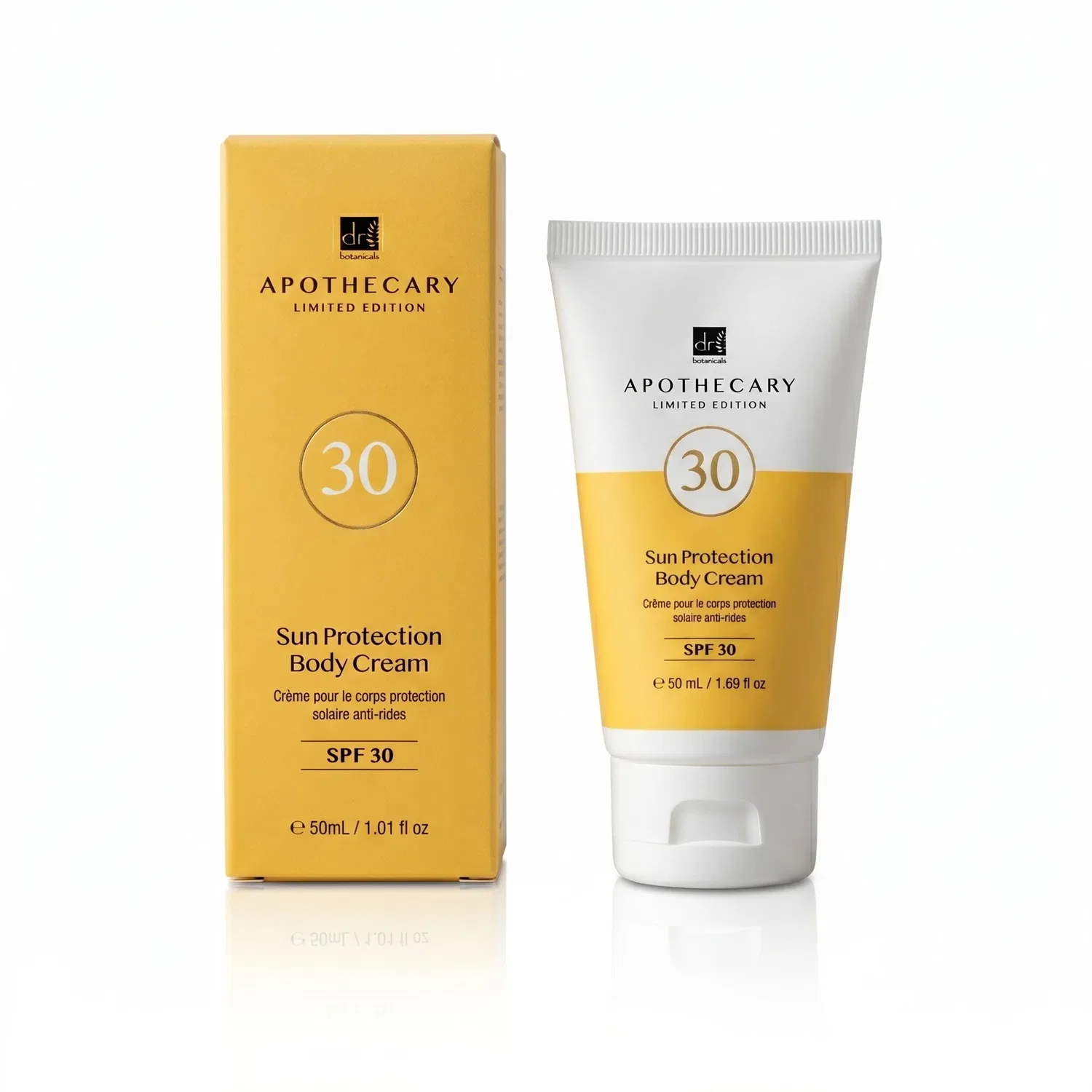 Солнцезащитный крем для тела SPF 30 Dr Botanicals