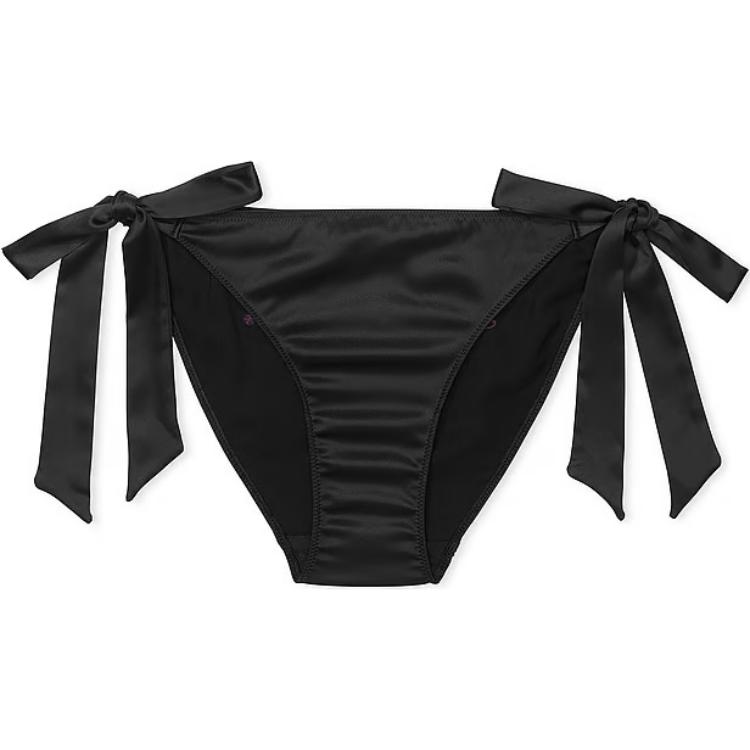

Victoria's Secret Очень сексуальные трусики-стринги с бретельками и фурнитурой / черные женские трусы, 1 упаковка, черные