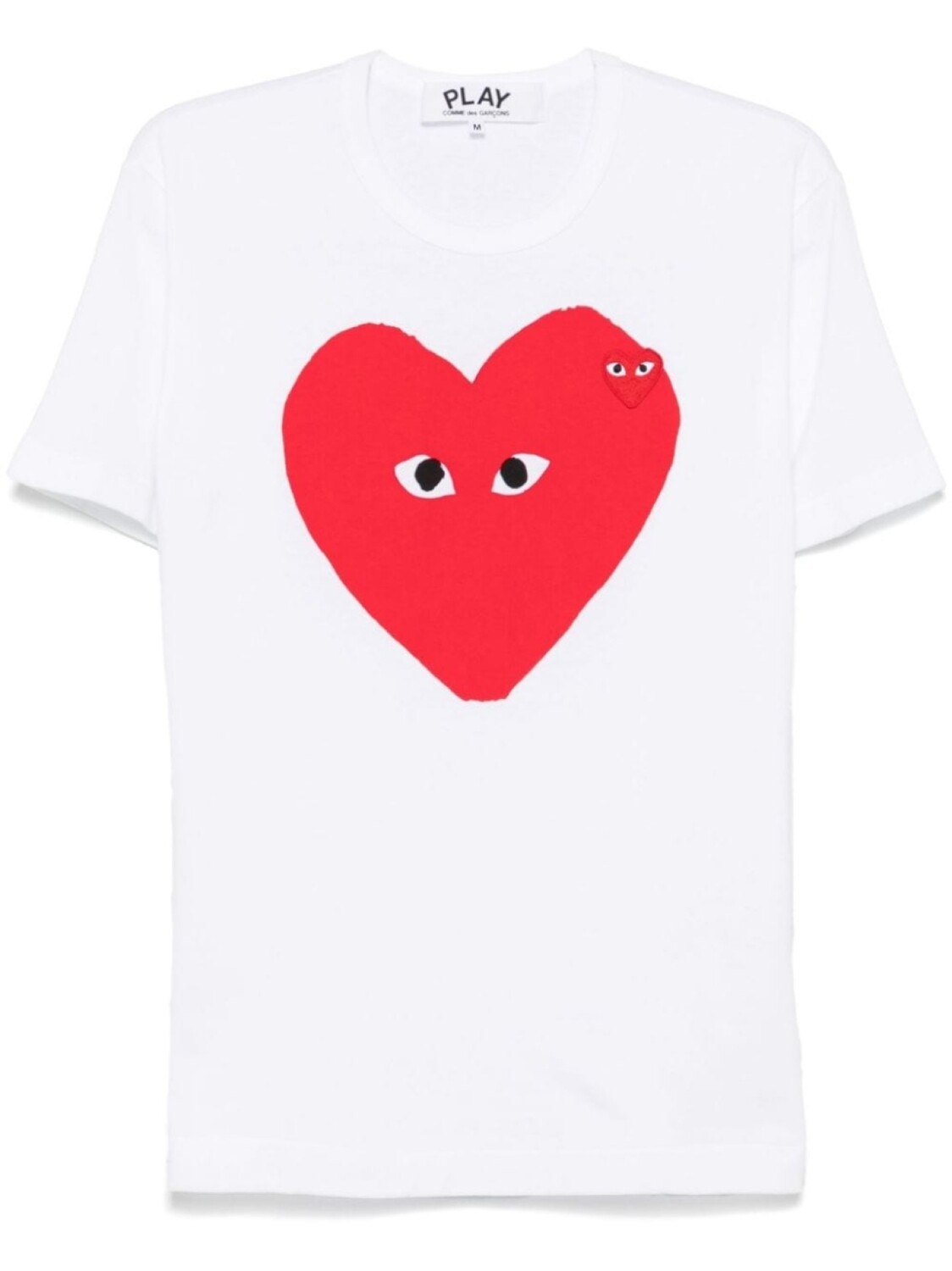 

Comme Des Garçons Play футболка с узором, белый