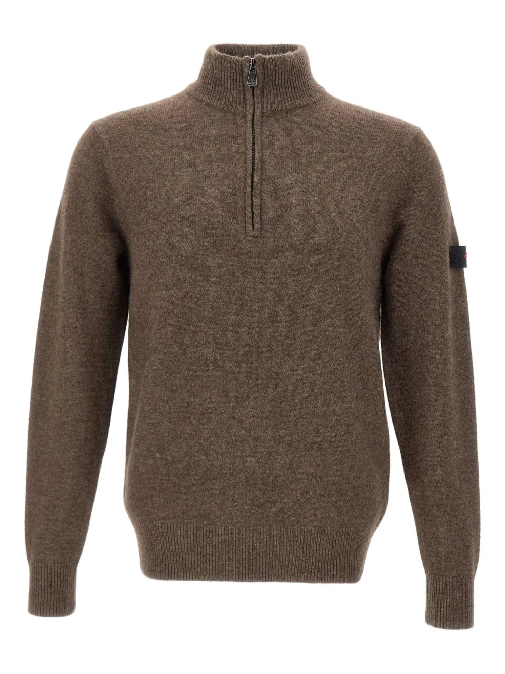 

Свитер с полумолнией Peuterey, коричневый