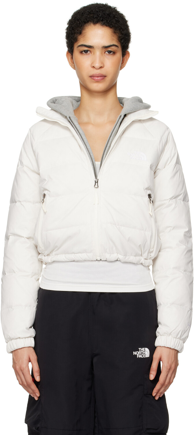 

Белая короткая куртка Hydrenalite The North Face