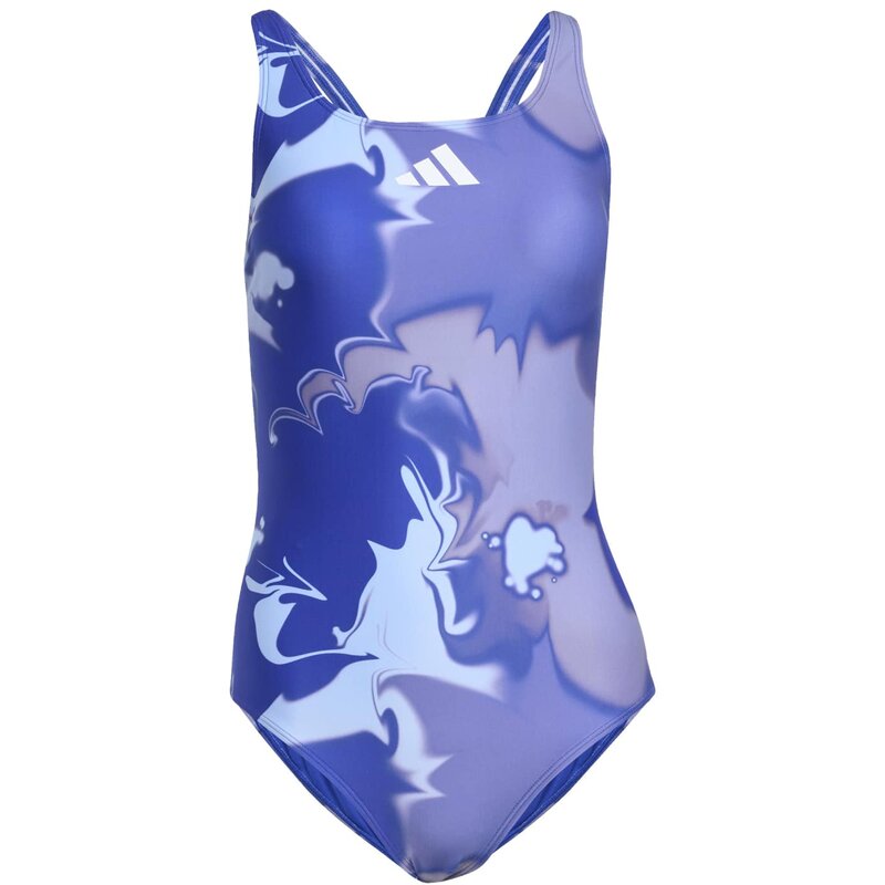 

Купальник с V-образным вырезом и принтом тай-дай Adidas, мультиколор