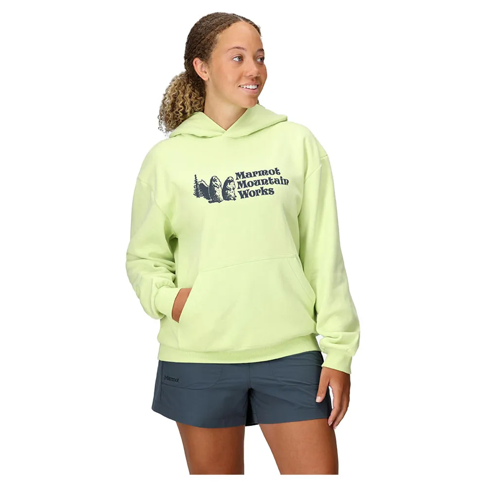 

Худи Marmot Mountain Works, желтый