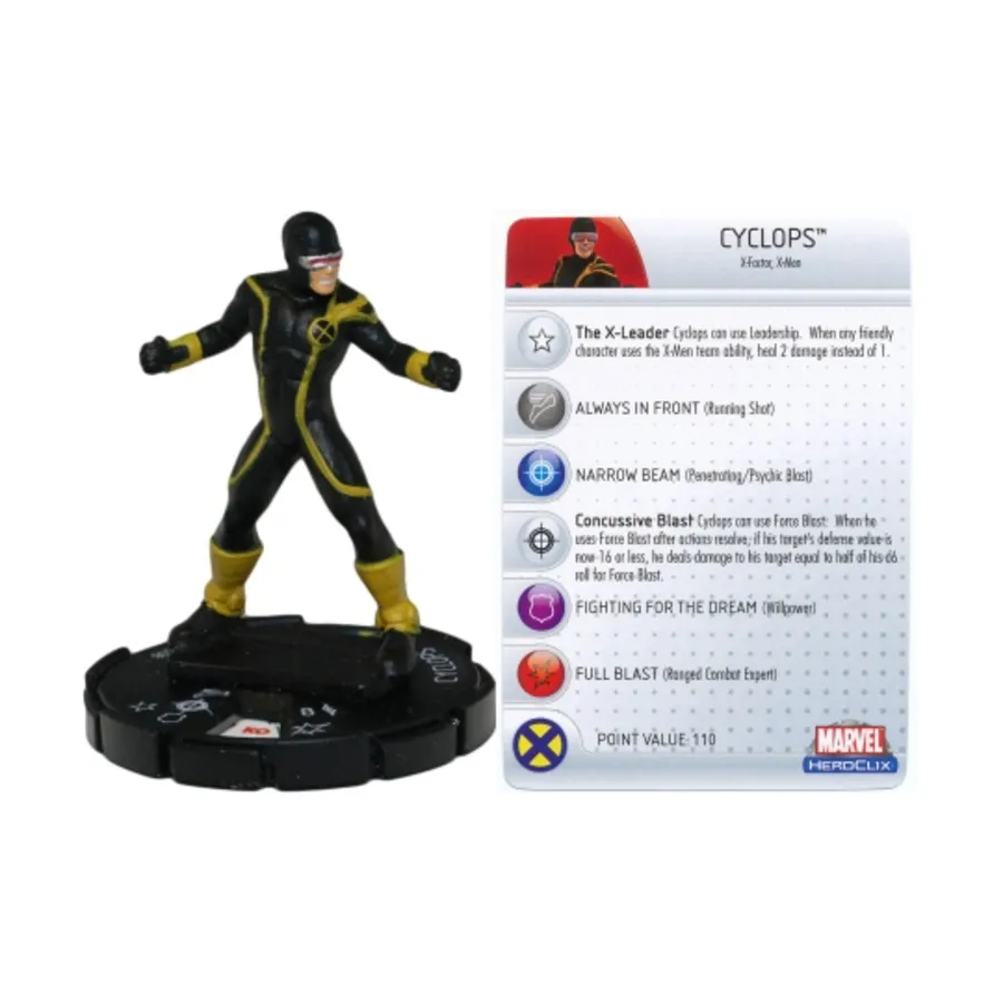 

Циклоп, Marvel HeroClix - Giant-Size X-Men - Singles