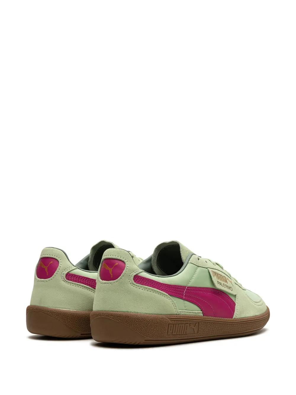 Кроссовки Palermo OG Light Mint/Orchid Shadow/Gum PUMA, зеленый — фото 3