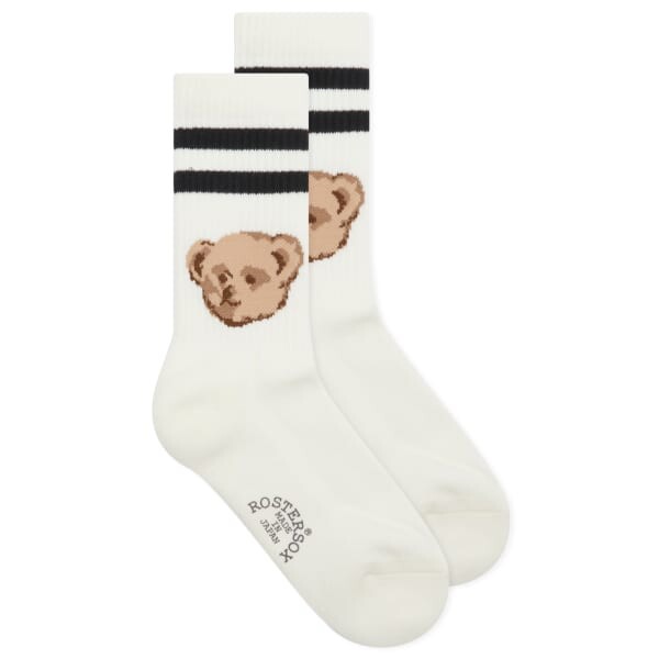 

F медведь носки Rostersox, белый