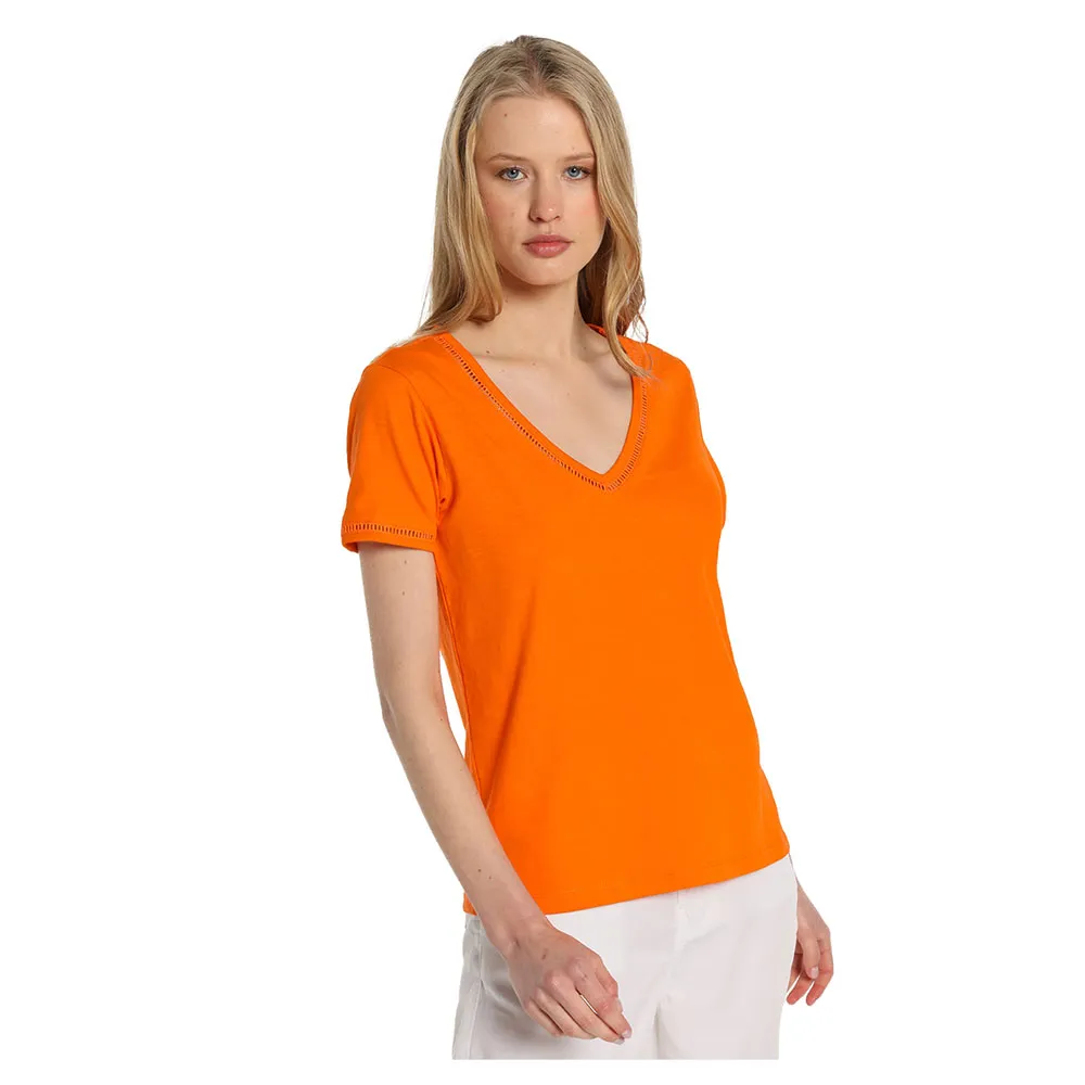 

Футболка Lois Jeans 10923 short sleeve v neck, оранжевый