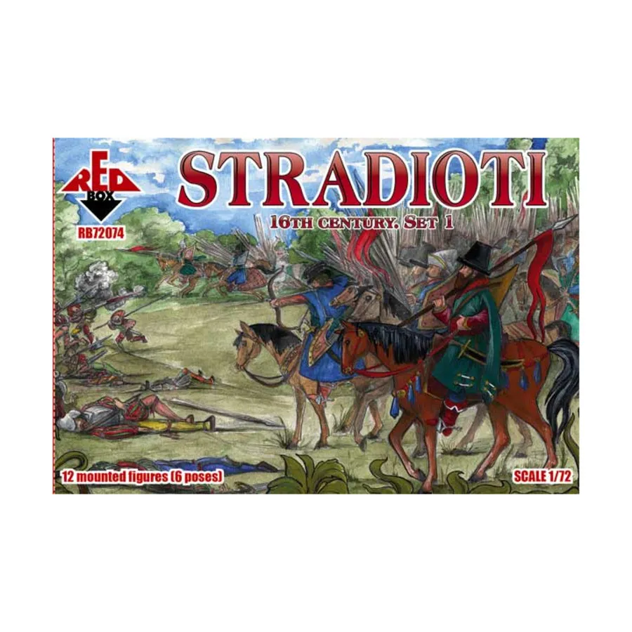 

Комплект Страдиоти #1, 16th Century Miniatures (1:72)