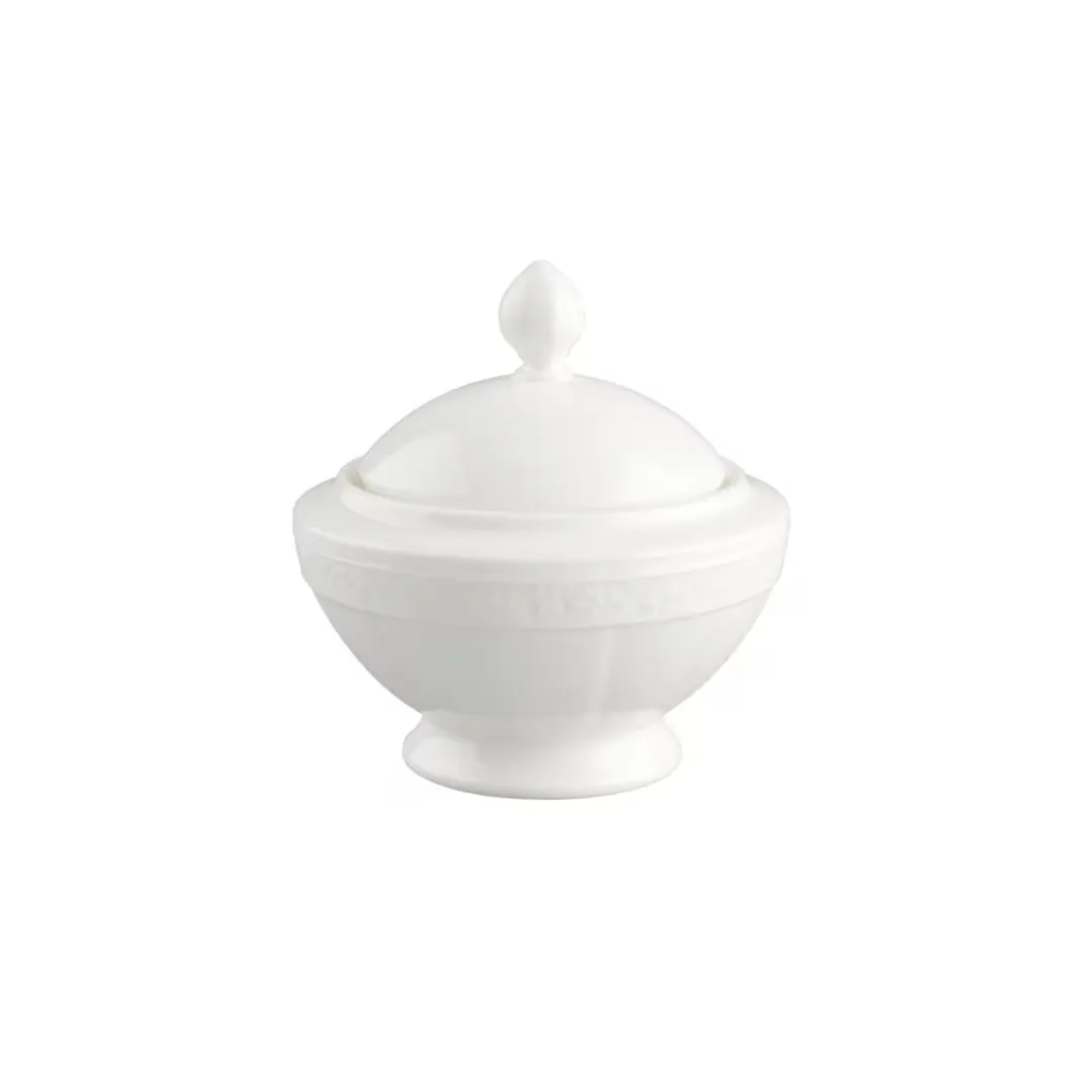 

Сахарница/ваза для варенья 6 перс.Белый жемчуг Villeroy & Boch, белый
