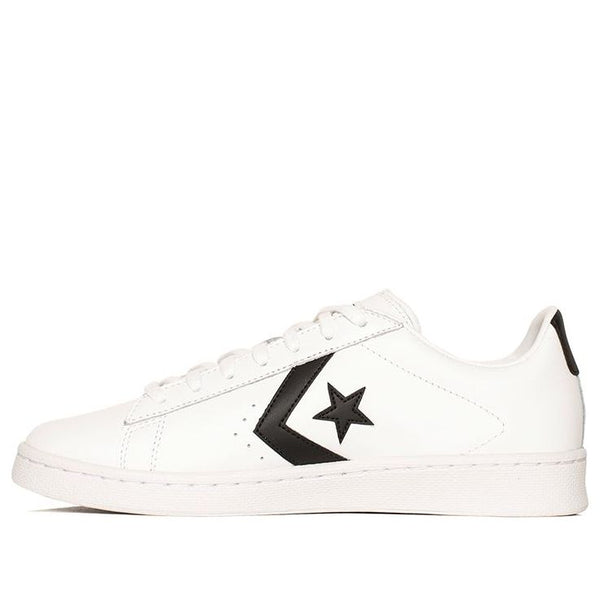 

Кроссовки pro leather ox 'white black' Converse, черный