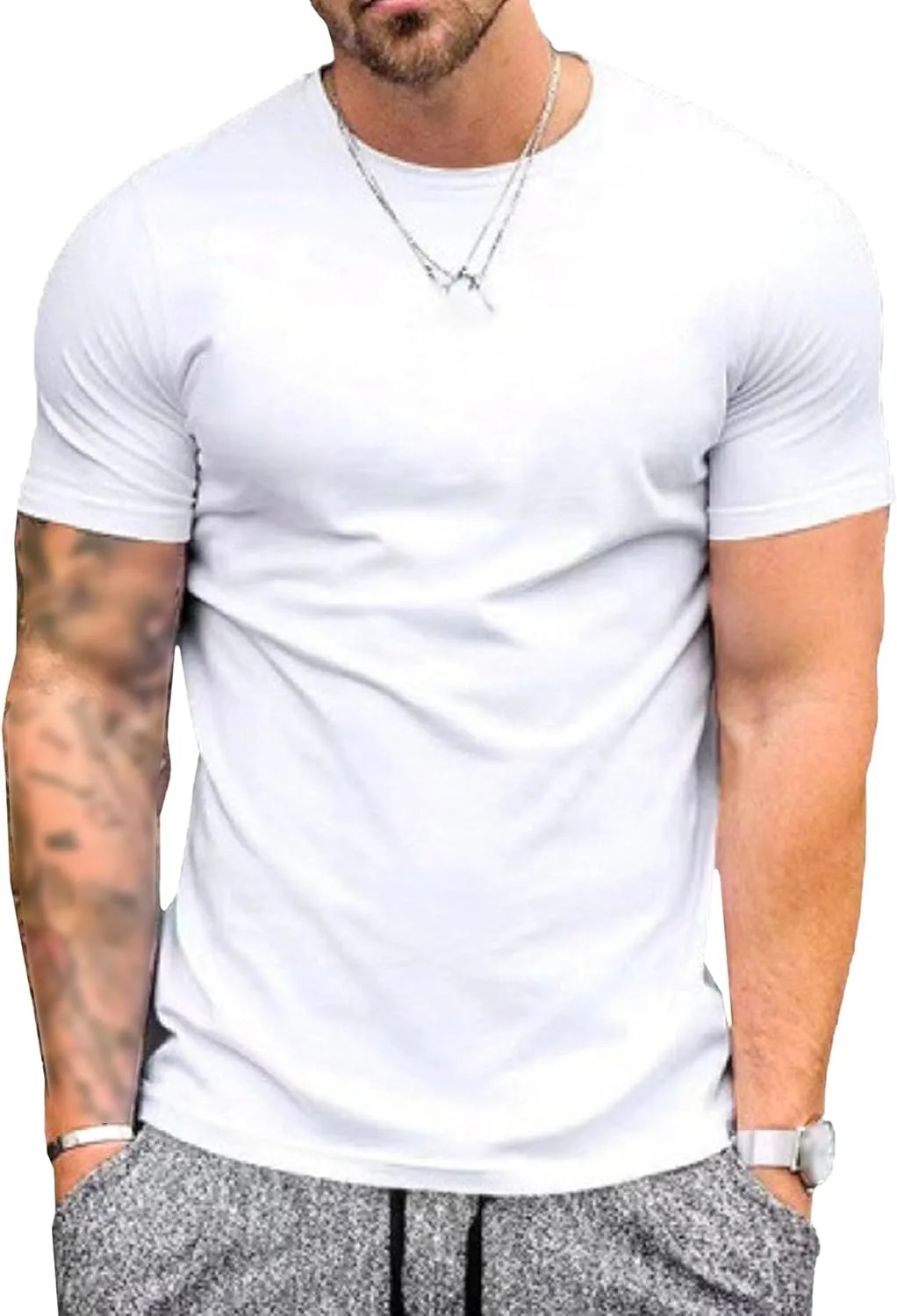 

Мужская футболка для повседневной носки Outdoor Fashion DGHM-JLMY