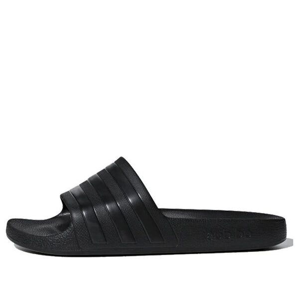 

Тапочки adilette aqua 'core black' Adidas, черный