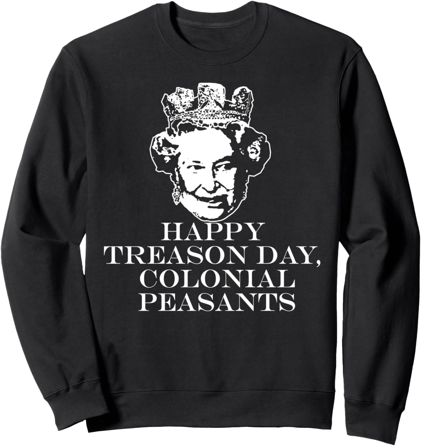 

С ДНЕМ ИЗМЕНЫ, КОЛОНИАЛЬНЫЕ КРЕСТЬЯНЕ! Толстовка с мемом «Королева Елизавета II», черная (black 19-3911tcx) Yas Queen British Memes, Черный, С ДНЕМ ИЗМЕНЫ, КОЛОНИАЛЬНЫЕ КРЕСТЬЯНЕ! Толстовка с мемом «Королева Елизавета II», черная (black 19-3911tcx) Yas Qu