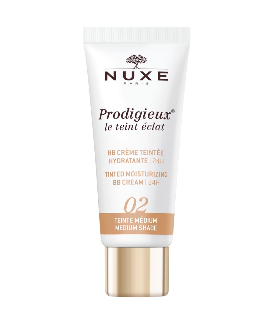

BB-крем NUXE Prodigieux Getönte, feuchtigkeitsspendende BB-Creme, Nr. 02 - Medium Shade, 30 ml