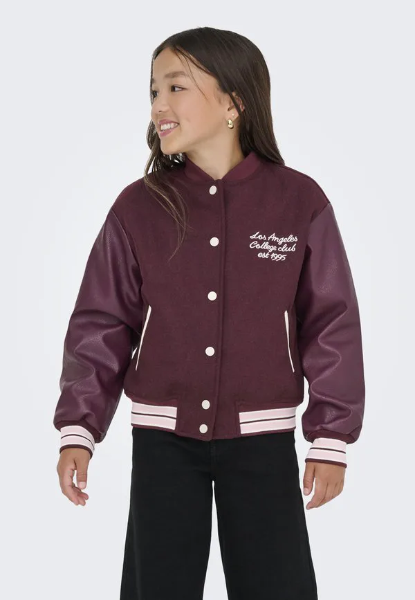 Бомбер kogwestcoast Only Girls, Mauve Wine