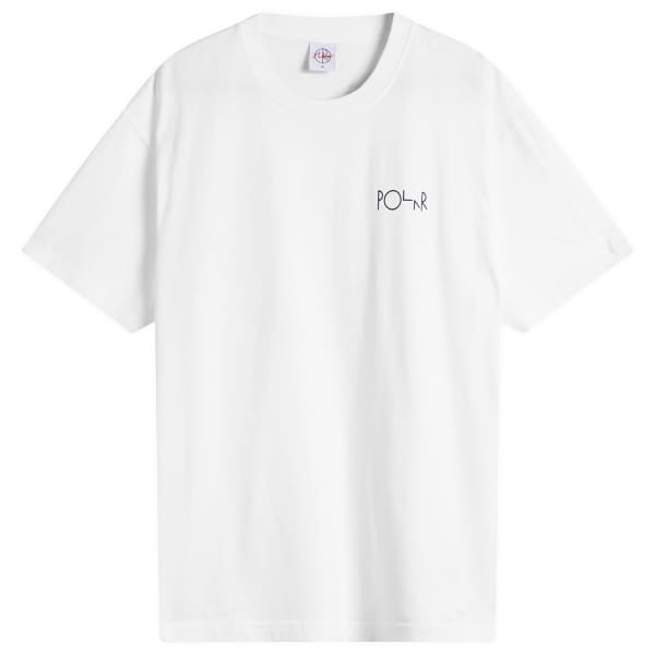 

Футболка с логотипом «Счастливый грустный» Polar Skate Co., белый