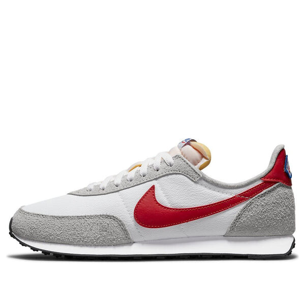 

Кроссовки waffle trainer 2 'white light smoke grey gym red' Nike, серый