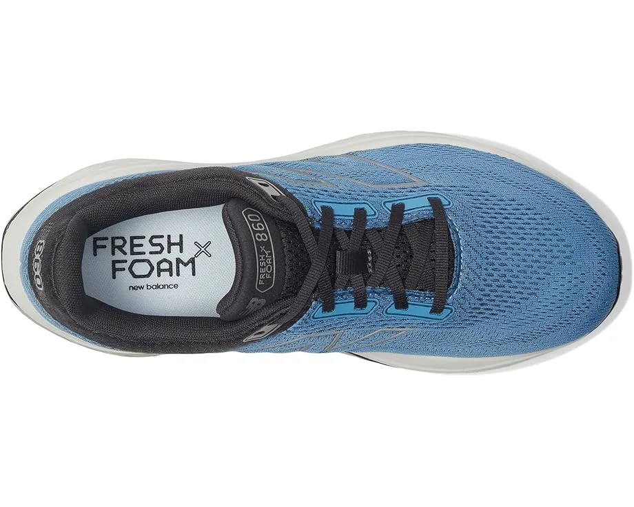 Кроссовки New Balance Fresh Foam X 860 v14, Blue Laguna/Black Cement/Grey Matter — фото 2