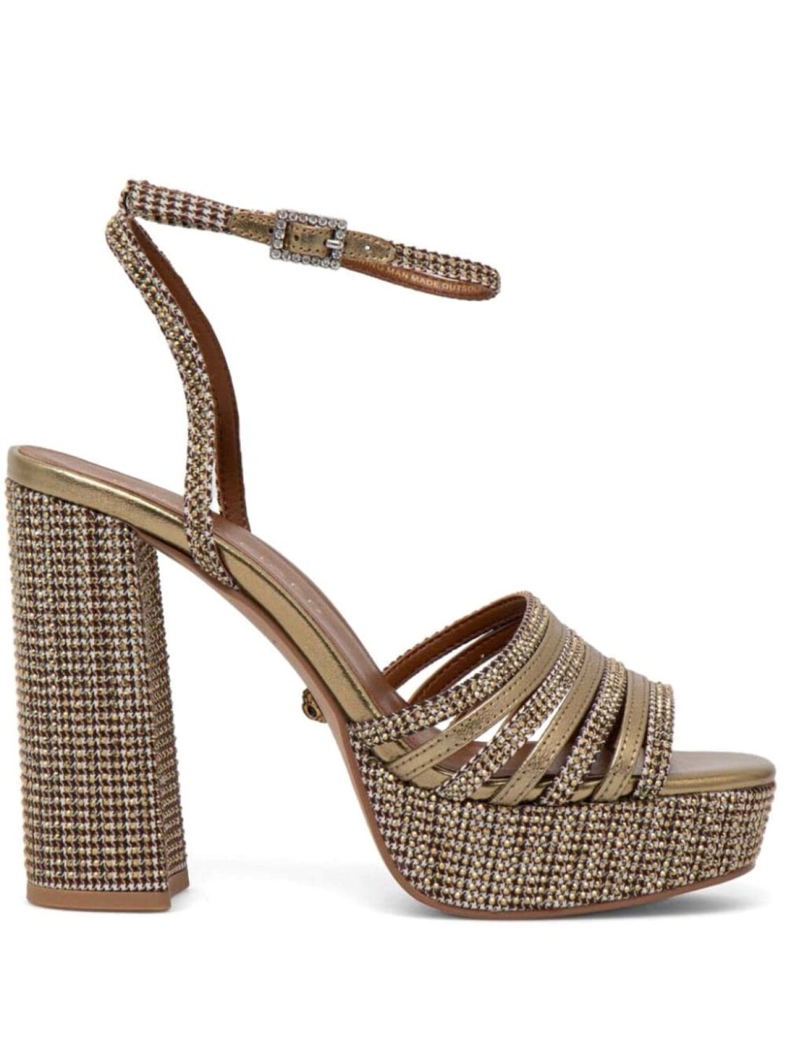 

Сандалии Pierra 120 мм Kurt Geiger London, нейтральный цвет