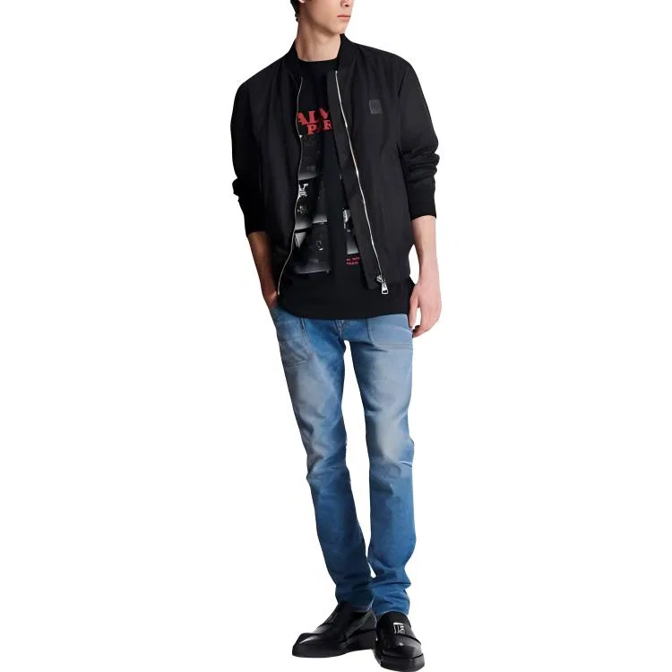 Футболка Oversize Fit 44 BALMAIN черная — фото 3