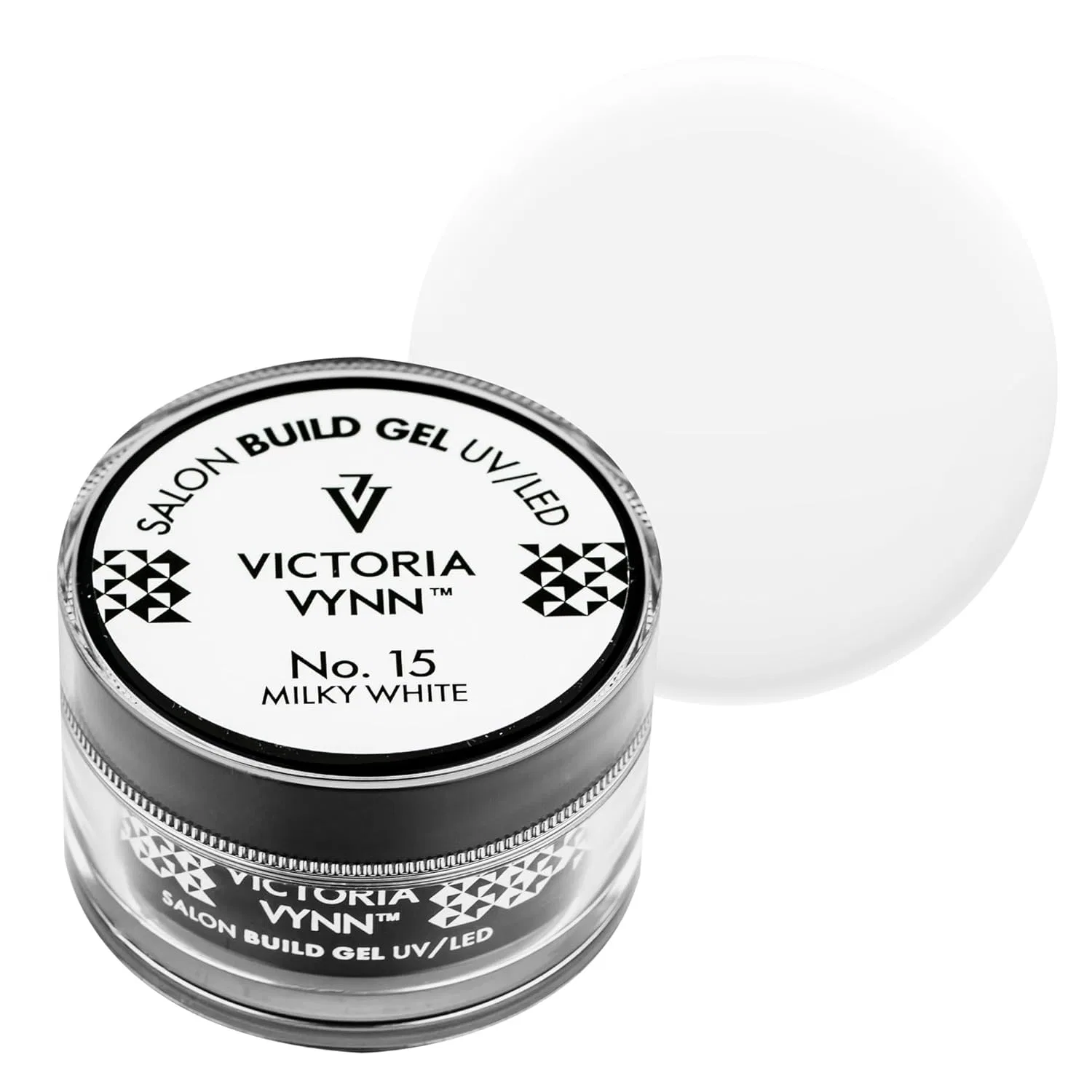 UV/LED гель для наращивания ногтей Victoria Vynn Build Gel №15 Milky White, 50 мл Victoria Vynn
