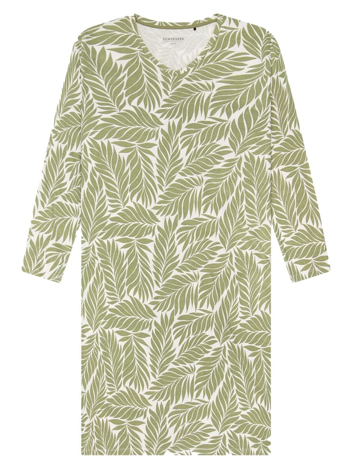 

Schiesser Ночная рубашка Comfort Essentials, цвет лайм