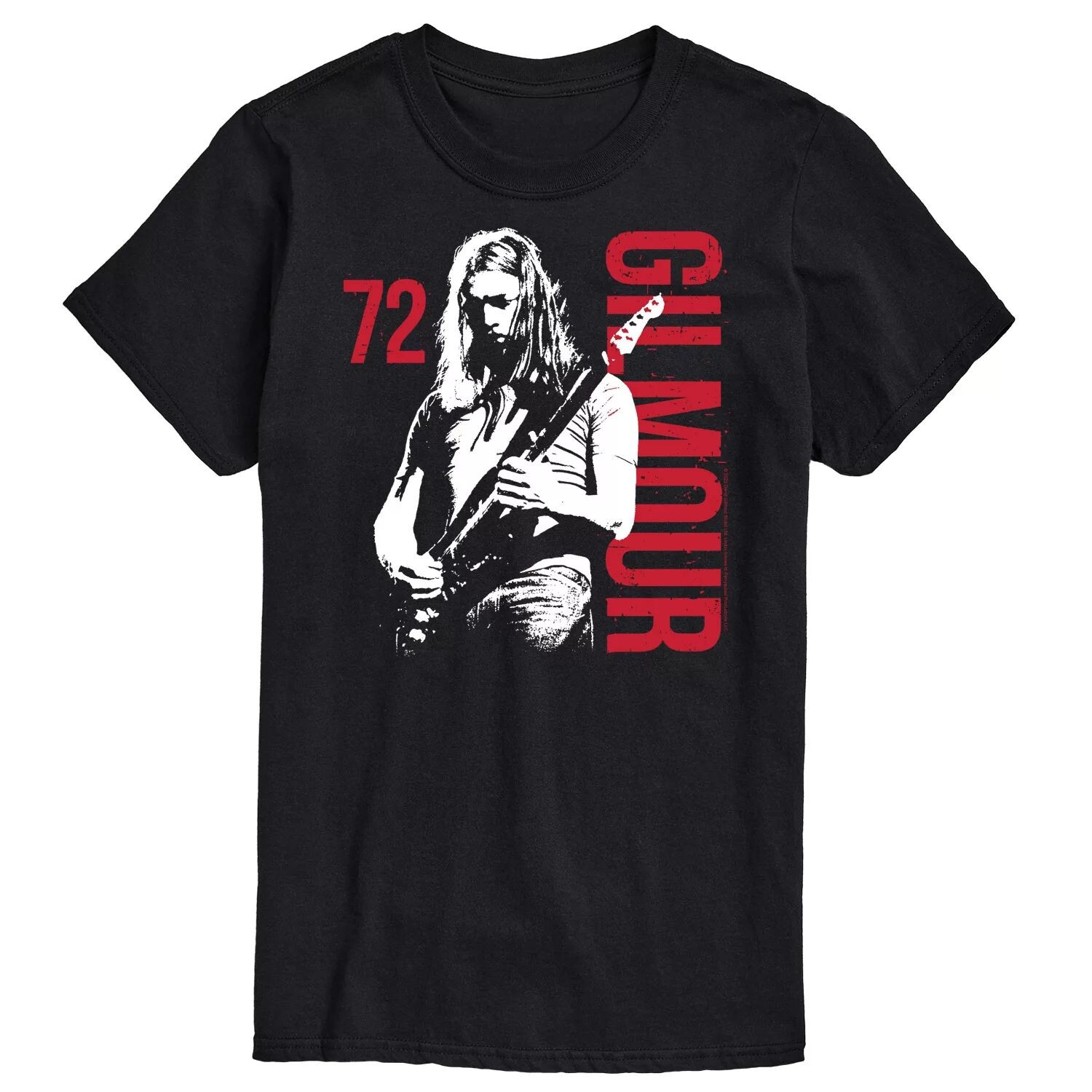

Футболка Big & Tall David Gilmour 72 Licensed Character, черный
