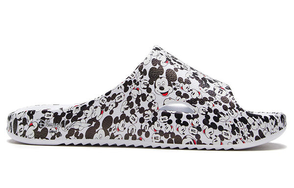 Тапочки disney x casual fashion mickey slippers 'standard white black' Li-Ning, белый — фото 3