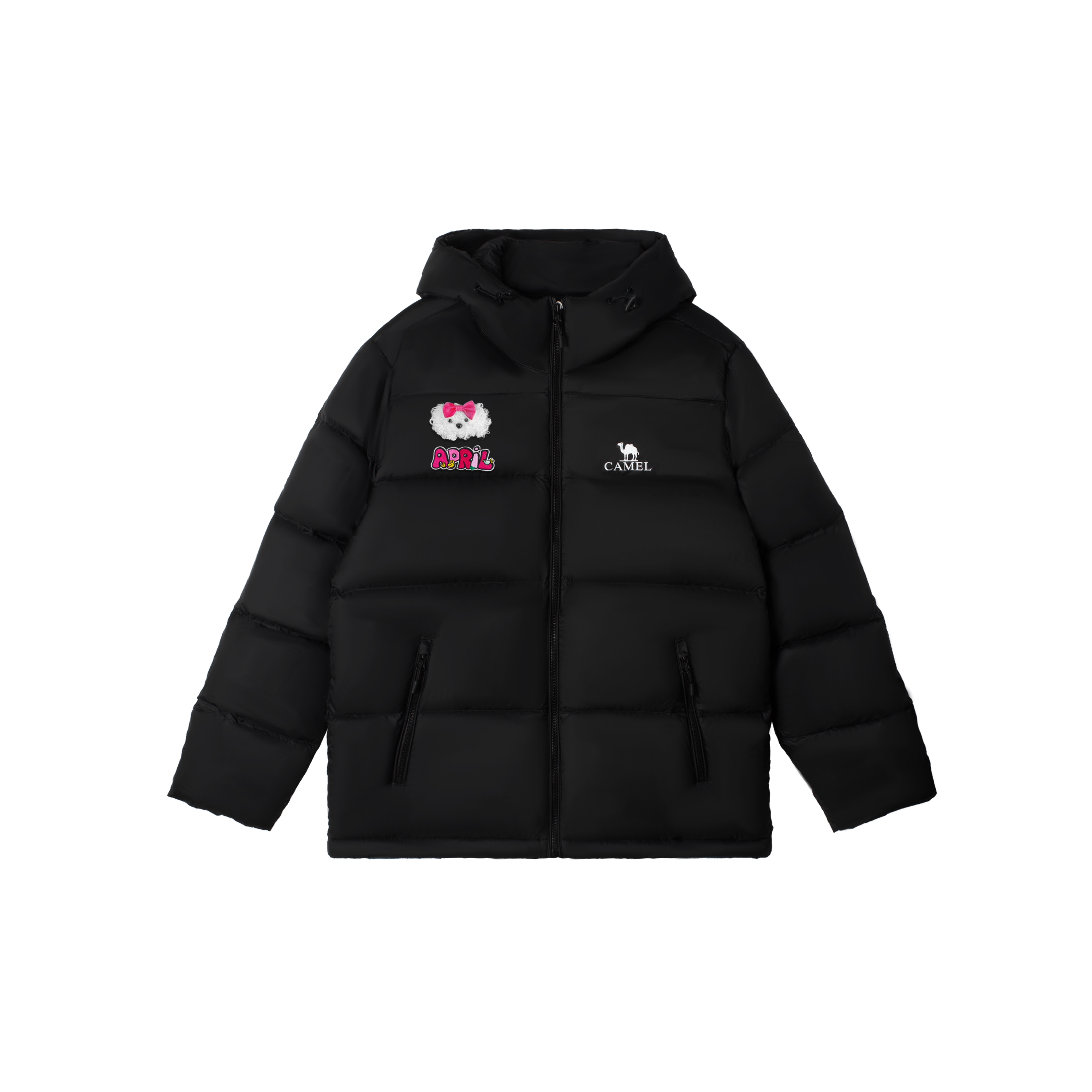 

Теплая куртка из флисовой коллекции Down Unisex CAMEL, phantom черный