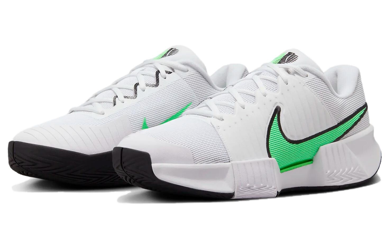 Кроссовки Nike Zoom GP Challenge Pro 'White Poison Green', зеленый — фото 3