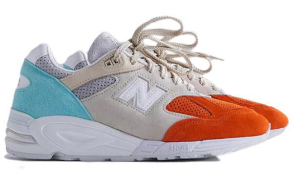 Кроссовки x kith 990v2 сделано в сша New Balance, серый — фото 3