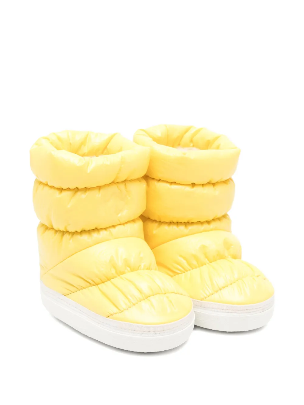 

Стеганые сапоги Dsquared2 Kids, желтый