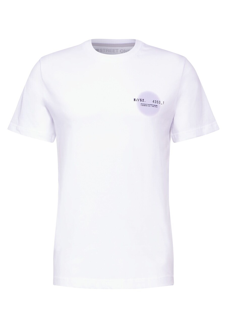 

Классическая футболка Street One MEN Shirt, белый