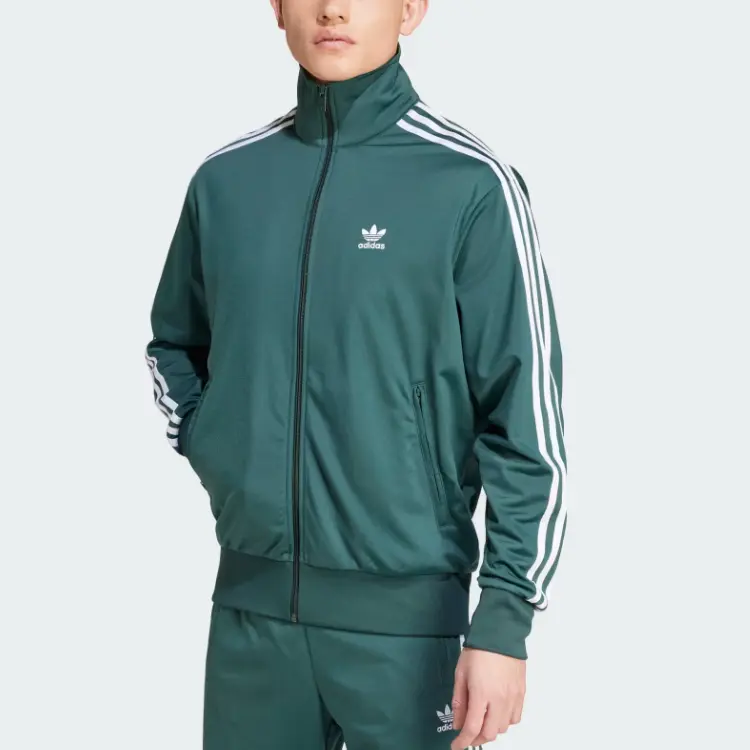 Куртка Adicolor Мужское Минерально-Зеленый Adidas Originals, зеленый — фото 2