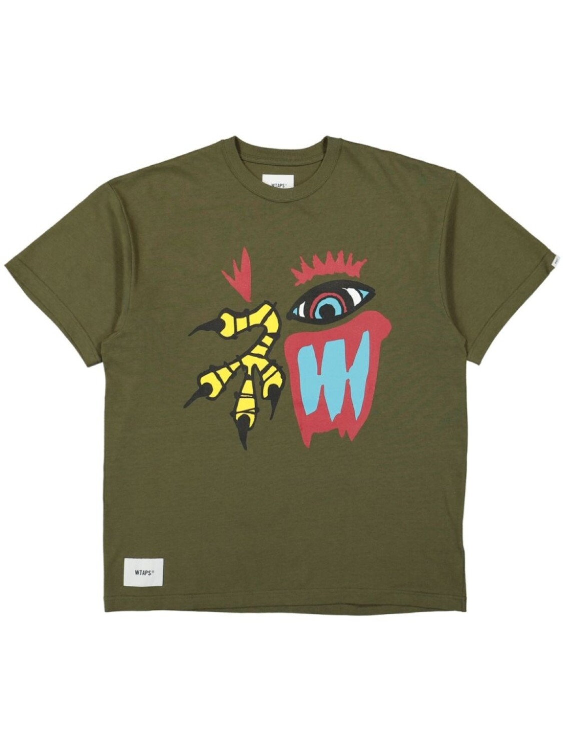 

WTAPS футболка Obj 04, зеленый