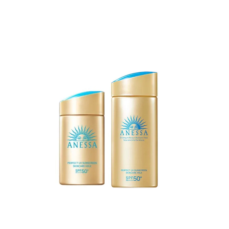 ANESSA Крем для лица с солнцезащитным фильтром Little Golden Bottle Golden Brilliance Extra Care, Antherca Sun Protection 60ml+90ml