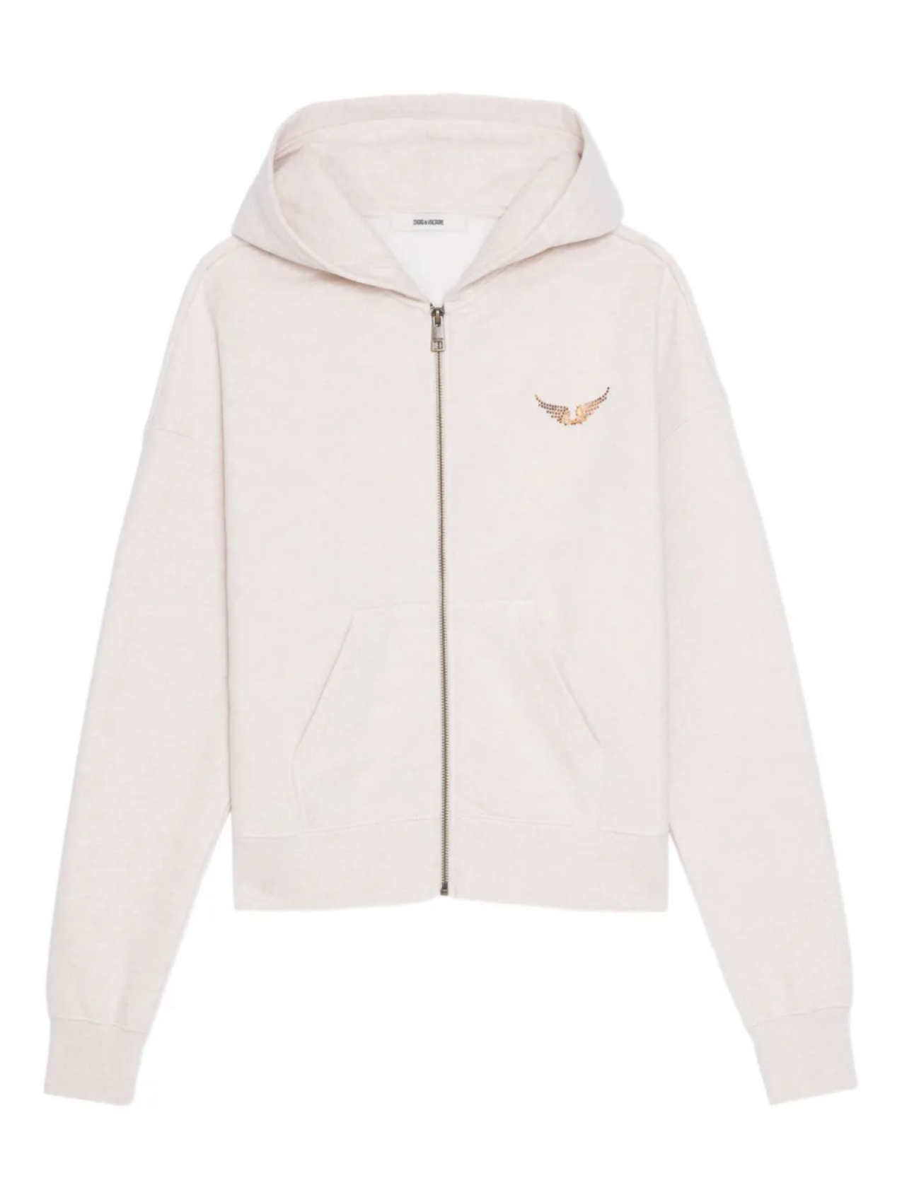 

Толстовка с капюшоном на молнии спереди Zadig&Voltaire, нейтральный