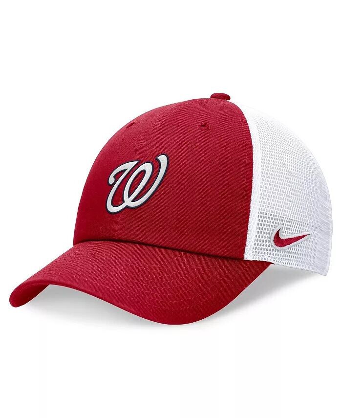 

Мужская красная регулируемая кепка дальнобойщика Washington Nationals Club Nike