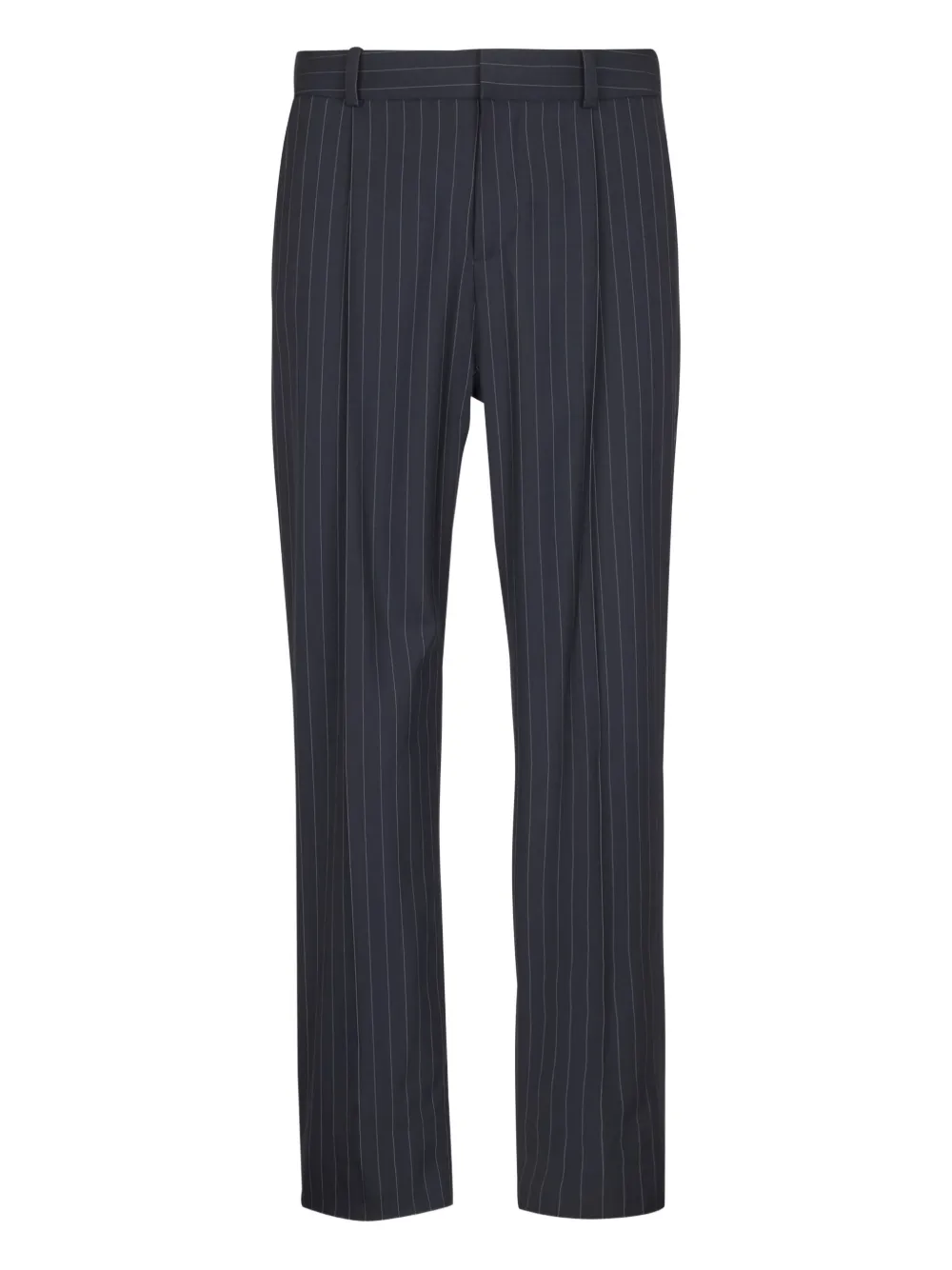 

Брюки в тонкую полоску BALMAIN, синий