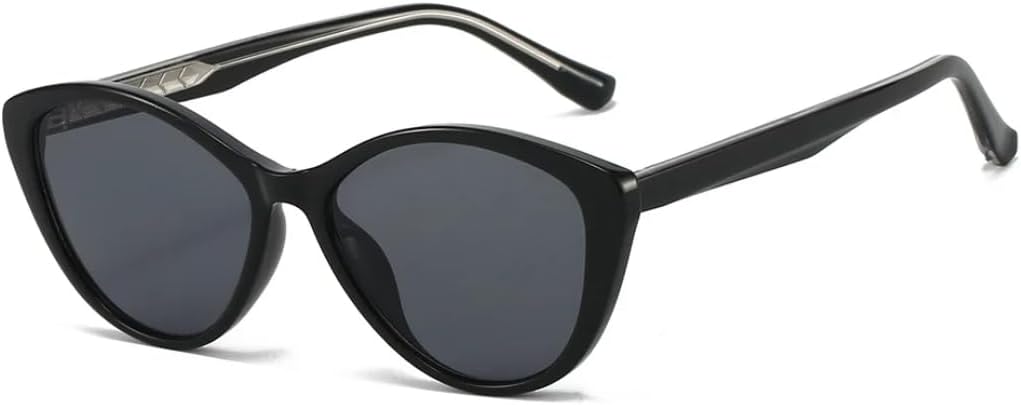 

Мужские солнцезащитные очки «кошачий глаз» с защитой от УФ-излучения UV400, модные зеленые овальные линзы, женские солнцезащитные очки в стиле панк UUPTTPL, Black Black