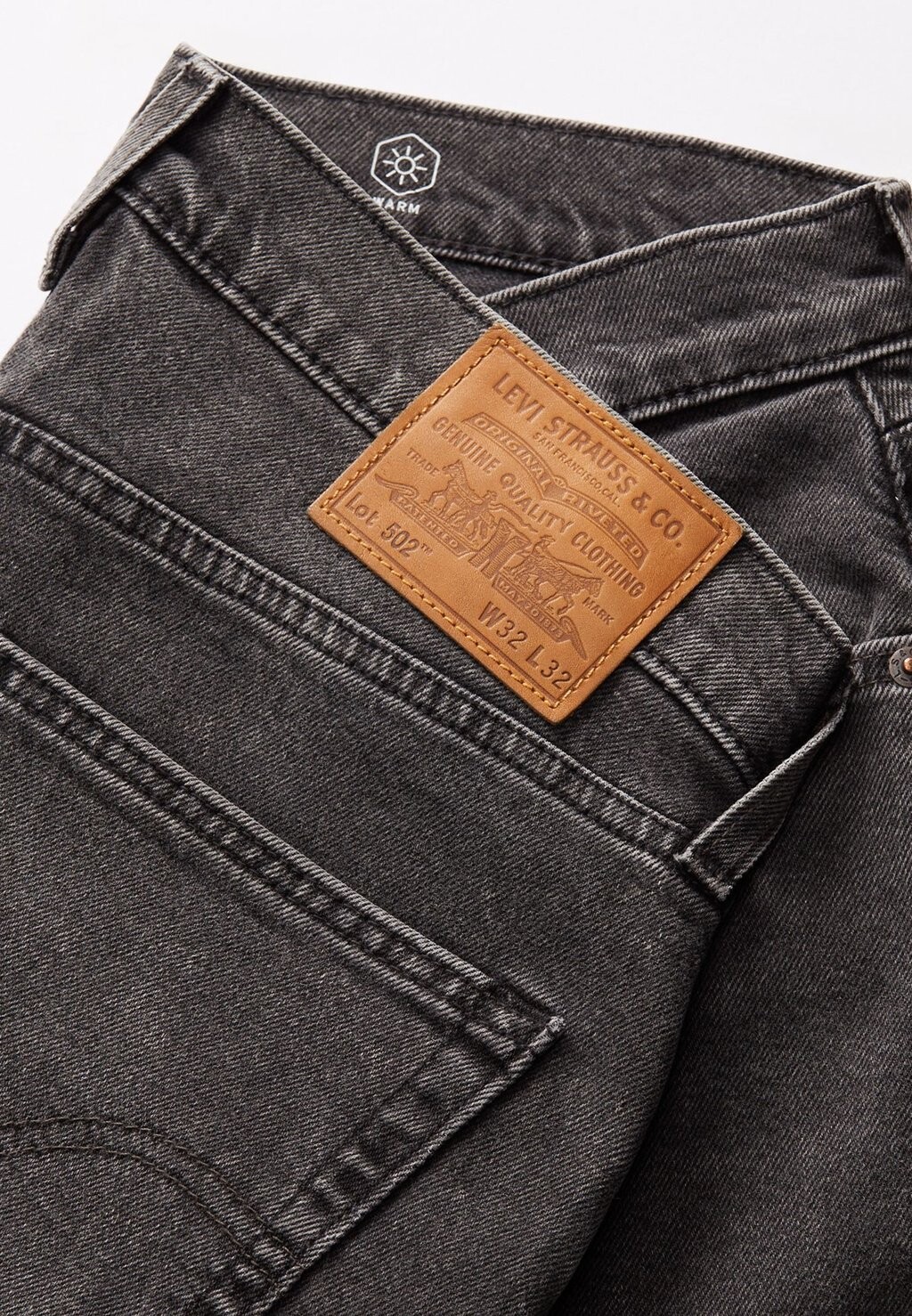

Джинсы прямого кроя 502™ TAPER Levi's®, серый деним