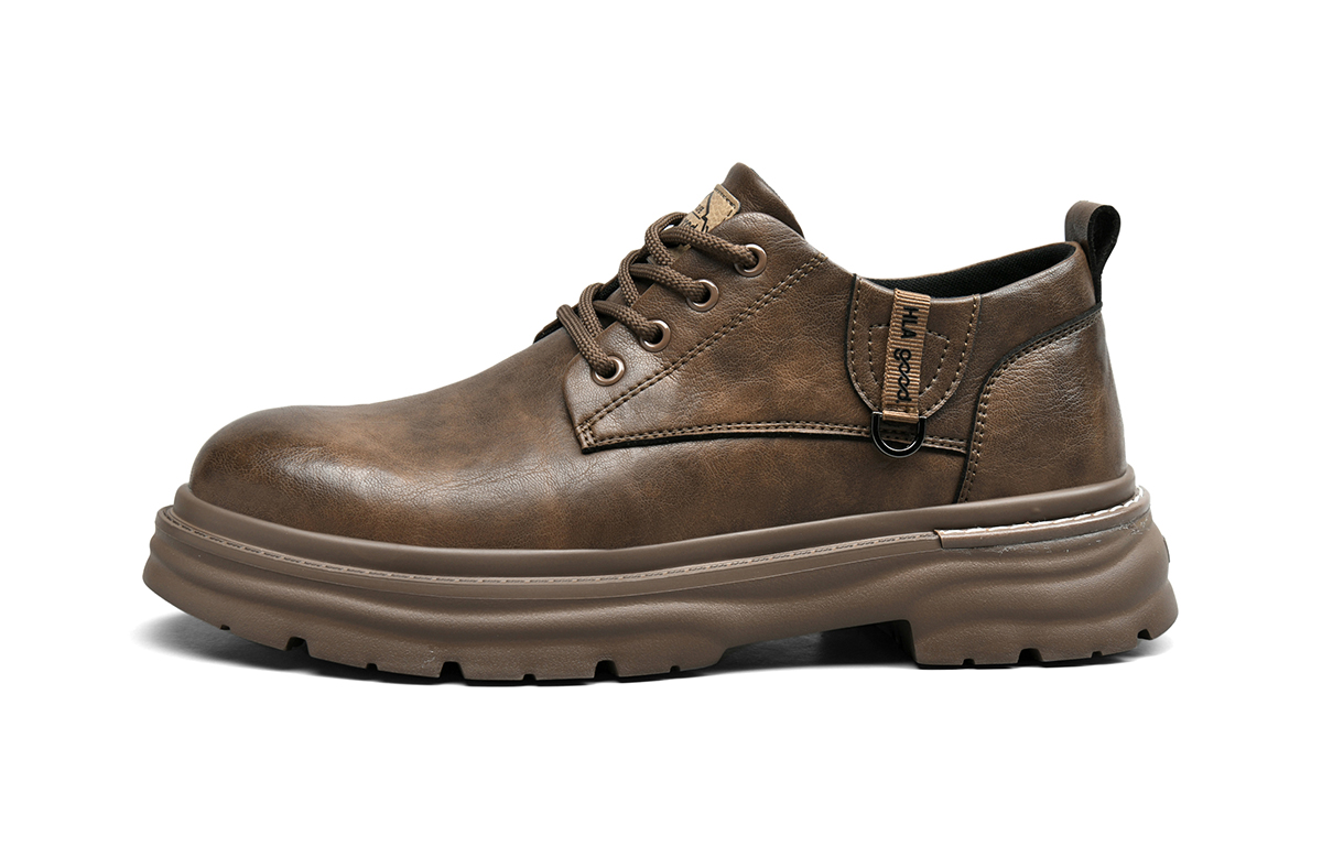 

HLA Коричневые мужские кеды низкие, цвет Brown