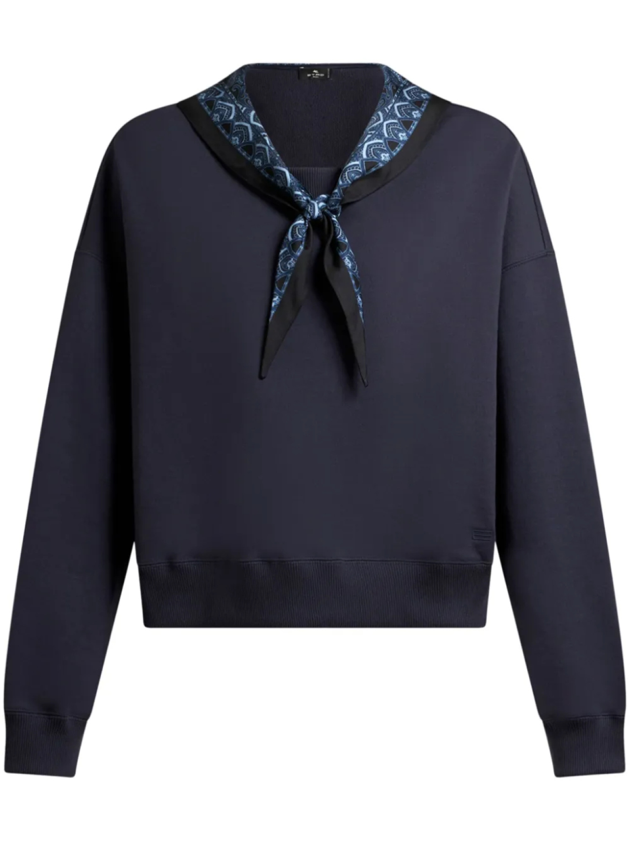 

ETRO толстовка с шарфом, синий