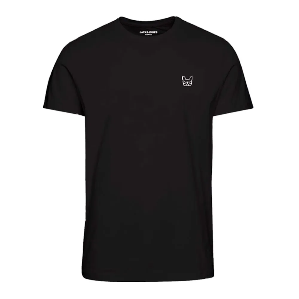 

Футболка с коротким рукавом Jack & Jones Denim Dog Regular Fit, черный