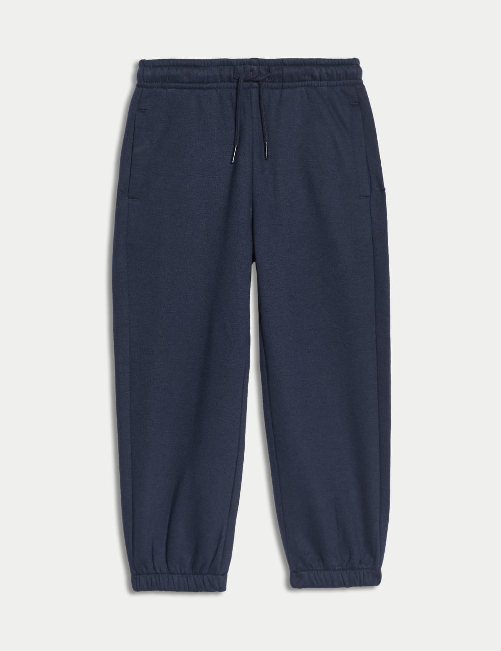 

Простые спортивные брюки из хлопка Marks & Spencer, темно-синий