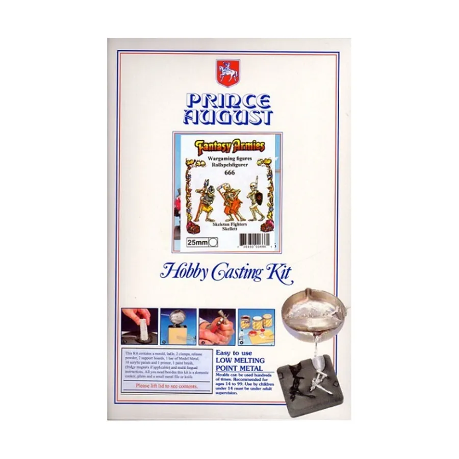 

Набор для кастинга для хобби - Скелеты-бойцы, Hobby Casting Kits & Model Metal