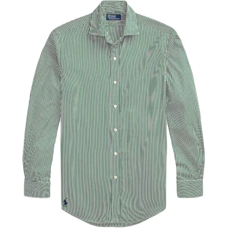 Рубашка классическая Polo Ralph Lauren зеленая